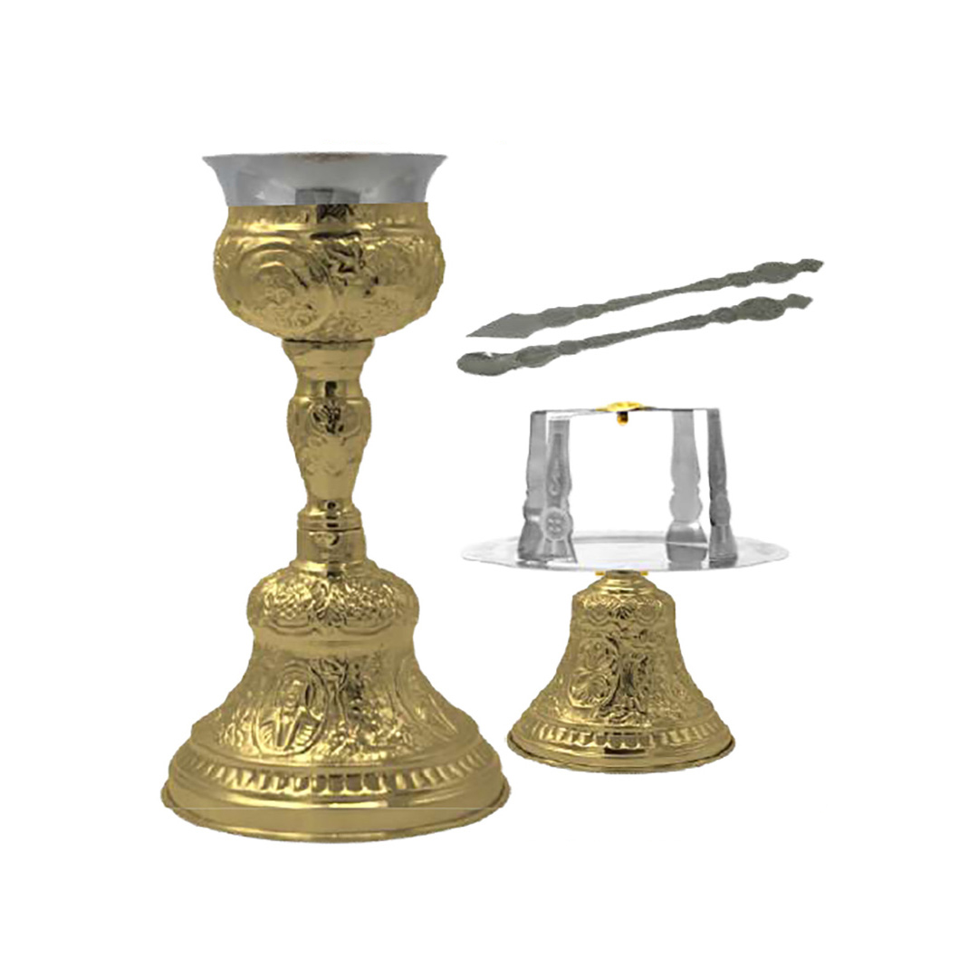 Chalise set Gold Painted 500ml