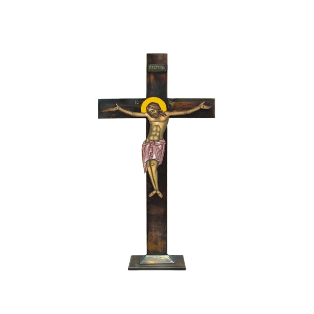 Crucified and Cross Height 120cm