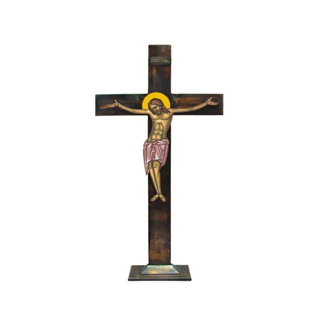 Crucified and Cross Height 80cm