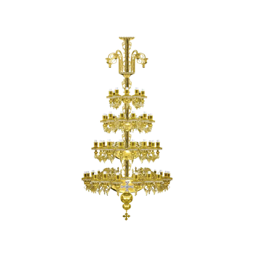 Chandelier Enamel 88 light