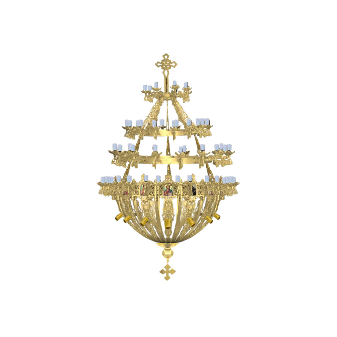 Chandelier Byzantine 80 lights