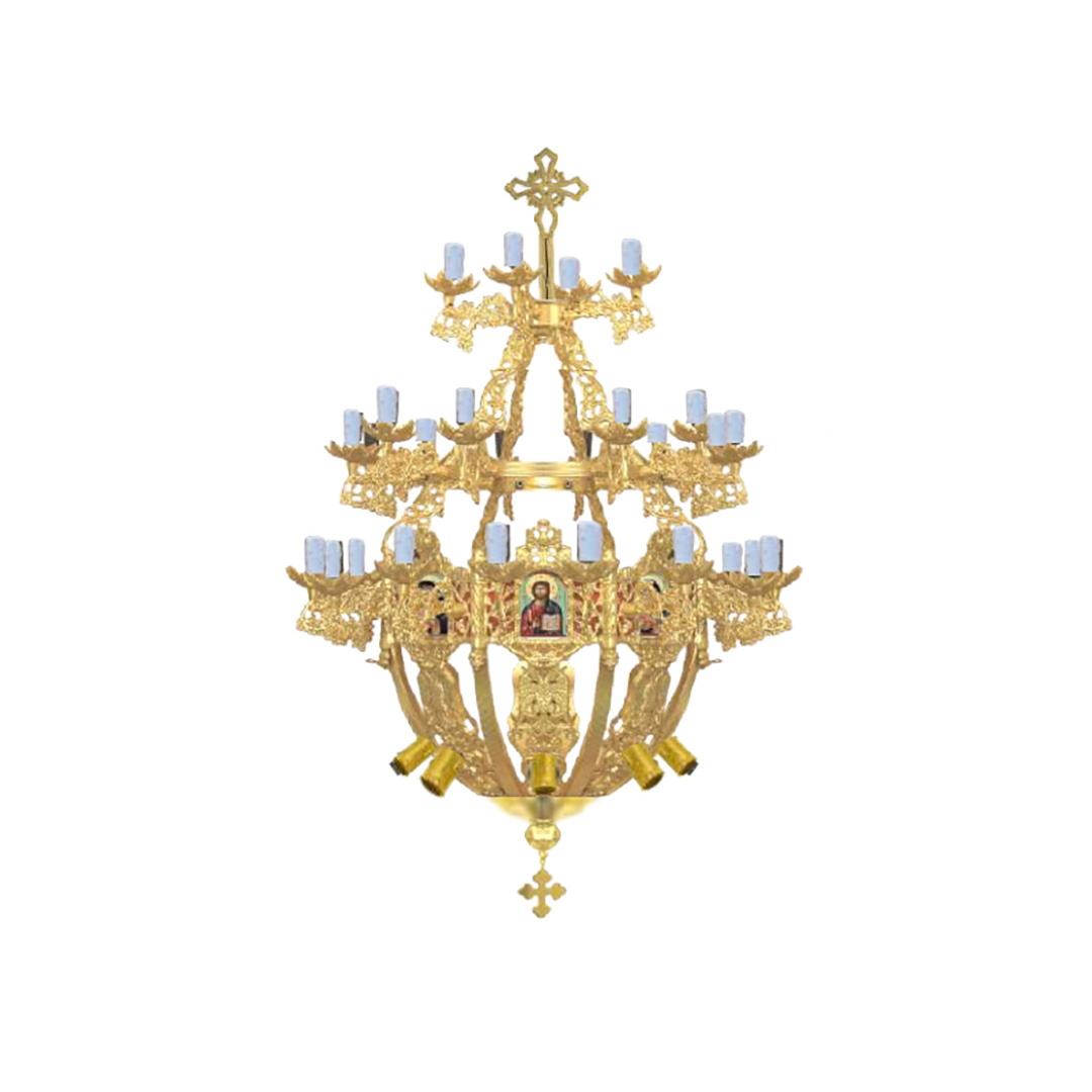 Chandelier Byzantine 60 lights