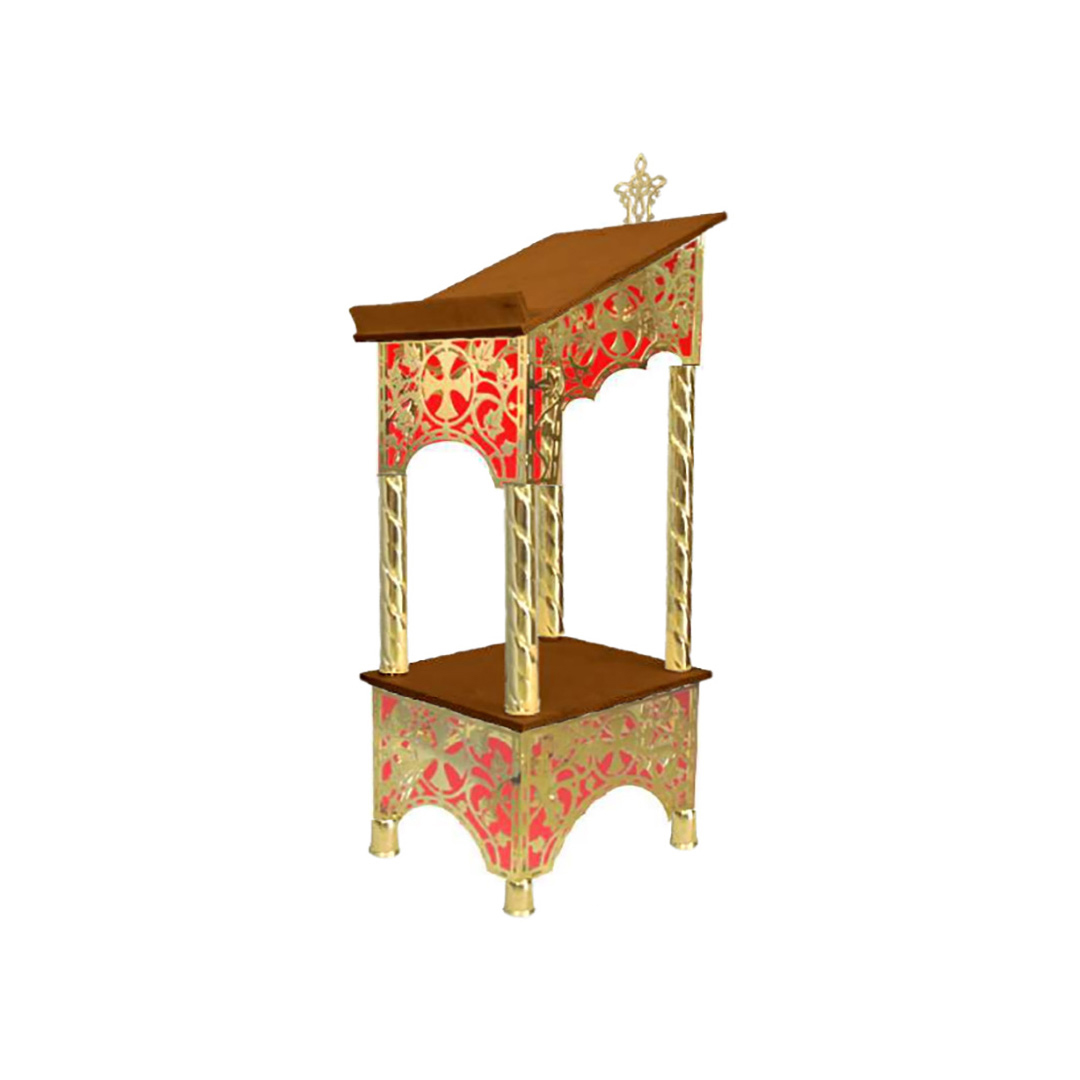 Icon Stand Gold Paint B