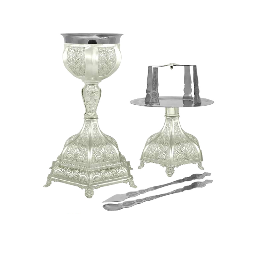 Chalise set 600ml Silver Paint