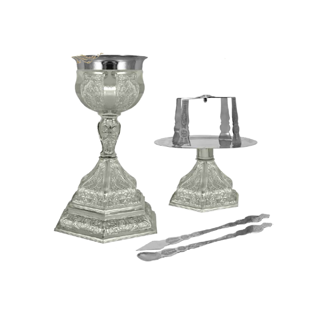 Chalise set 1000ml Silver Paint