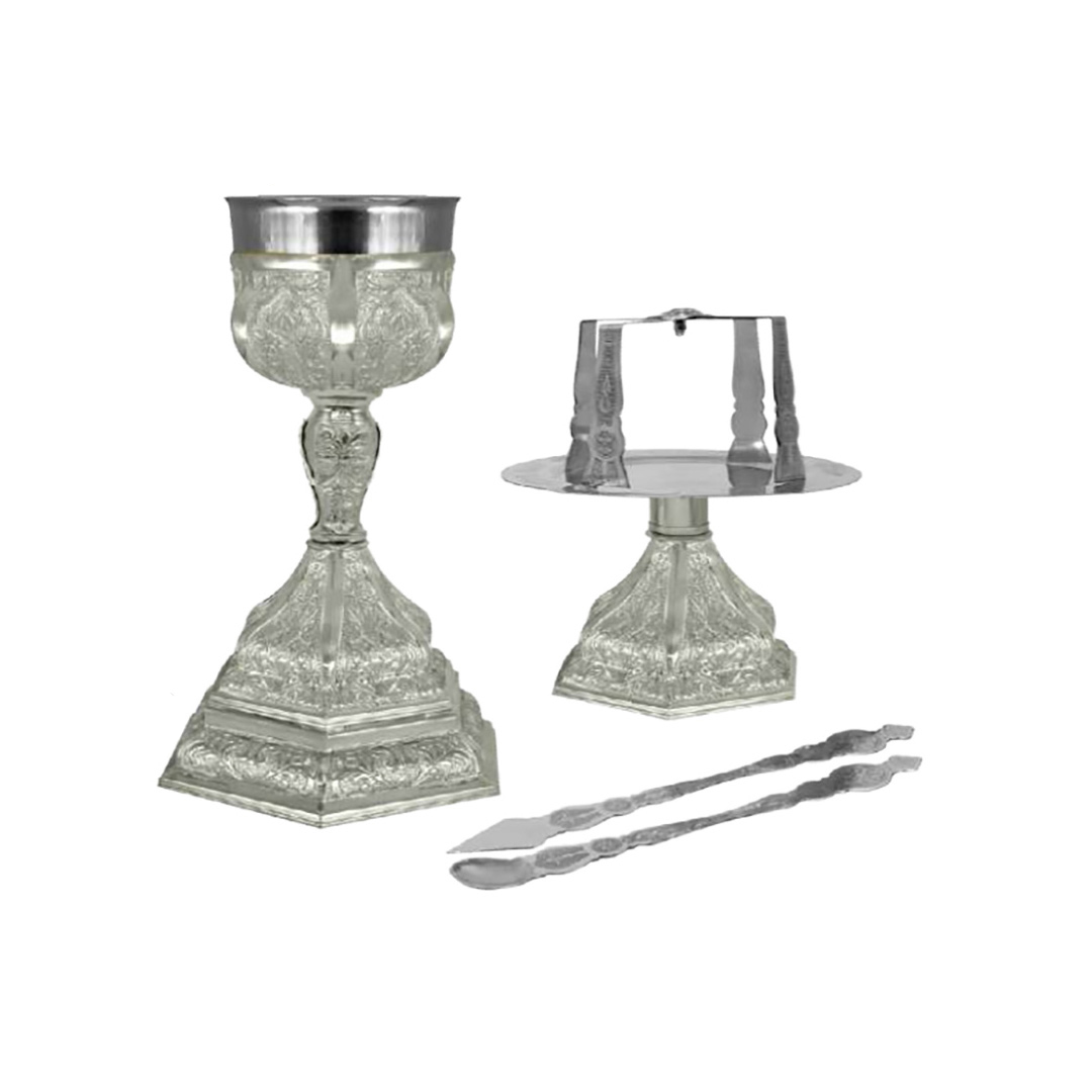 Chalise set 600ml Silver Paint