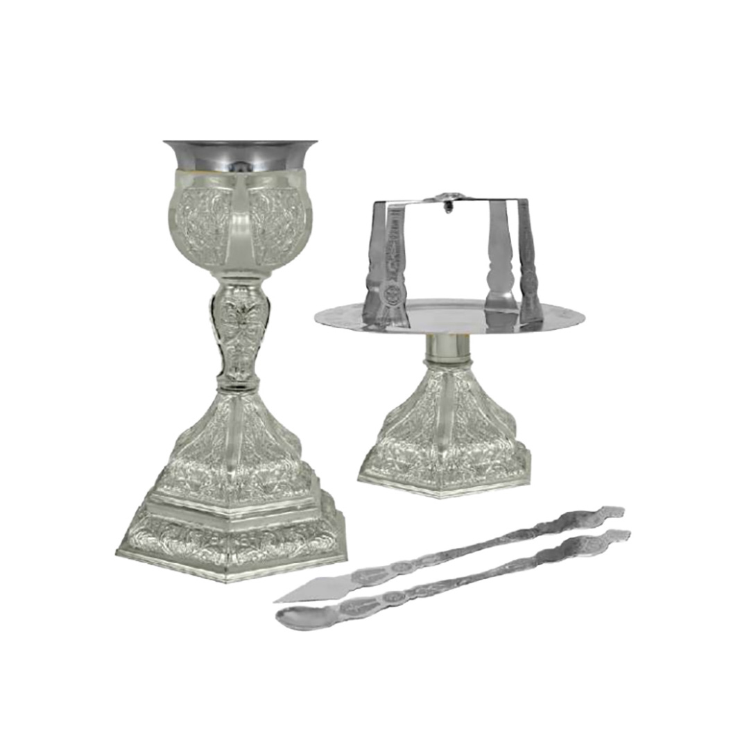 Chalise set 350ml Silver Paint