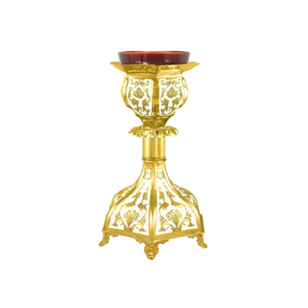 Vigil Lamp Enamel Motif B