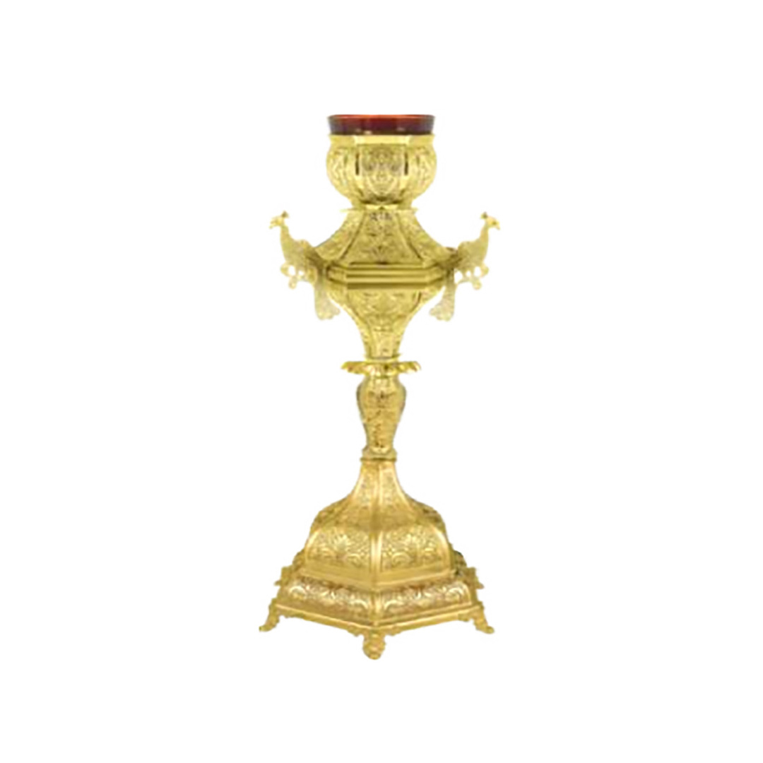 Vigil Lamp Gold Paint B