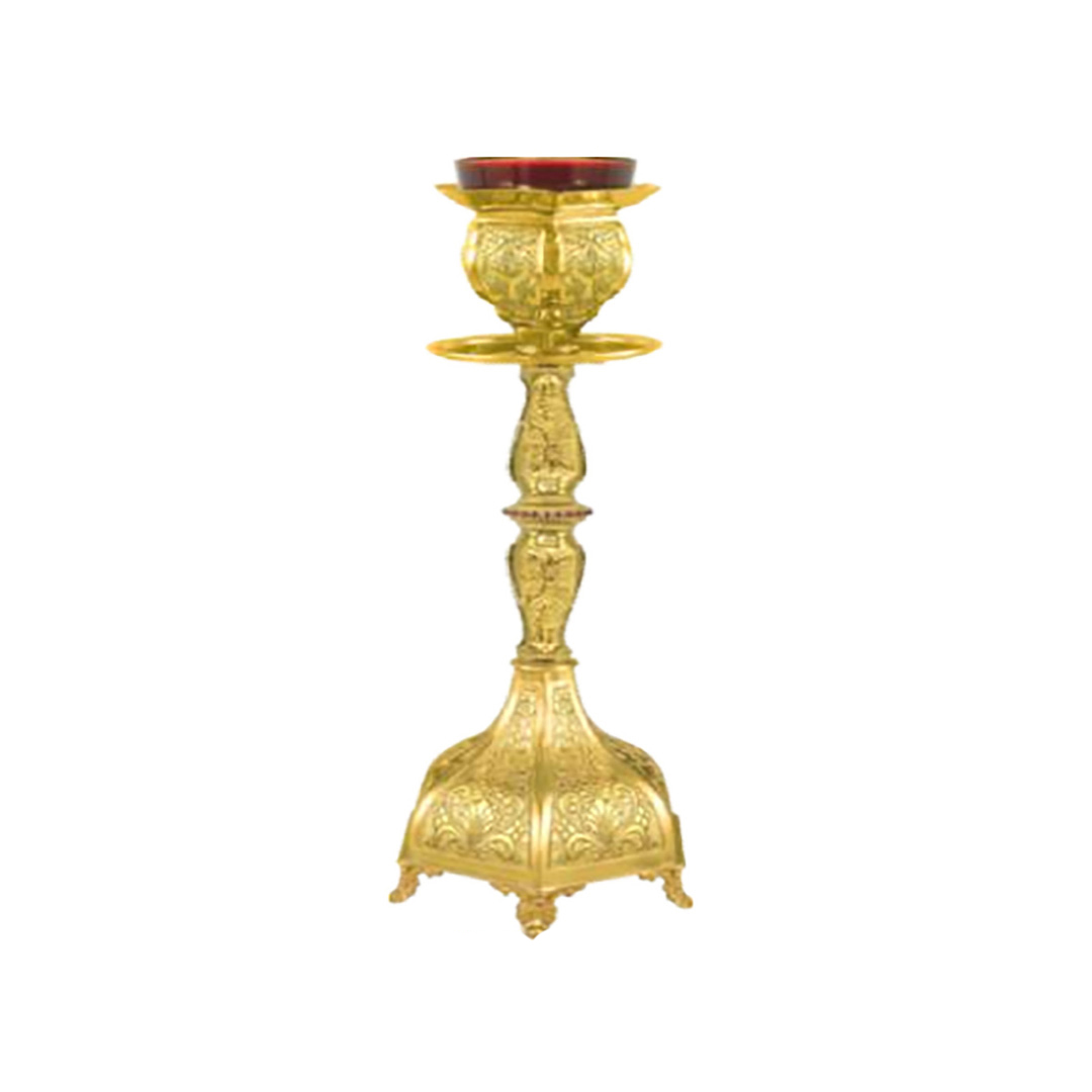 Vigil Lamp Gold Paint A