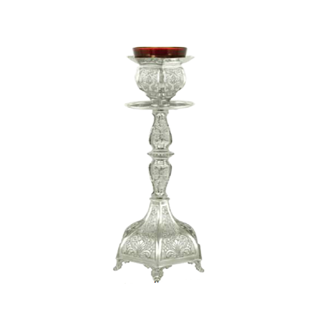 Vigil Lamp Silver Paint A