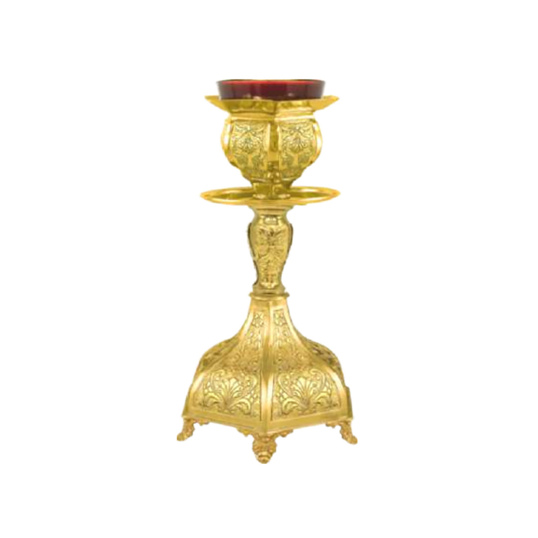 Vigil Lamp Gold Paint B