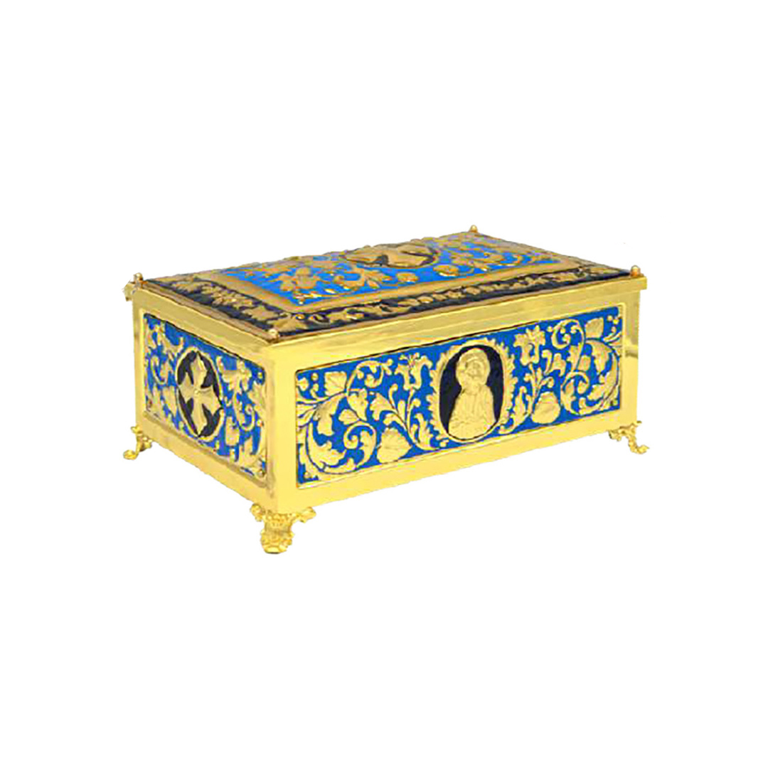 Reliquary box Enamel