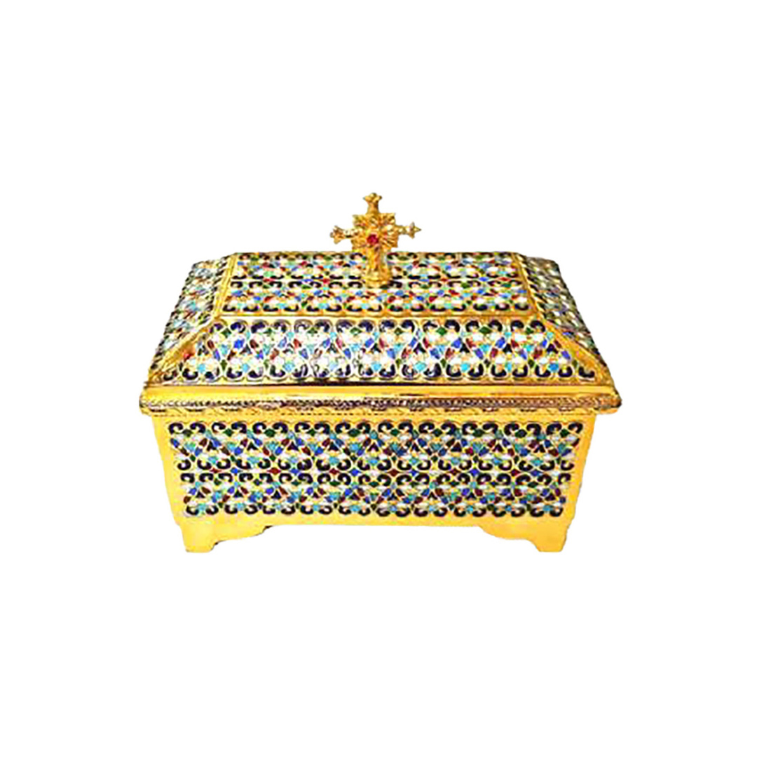 Reliquary box Enamel