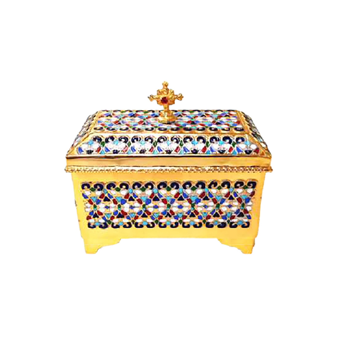 Reliquary box Enamel