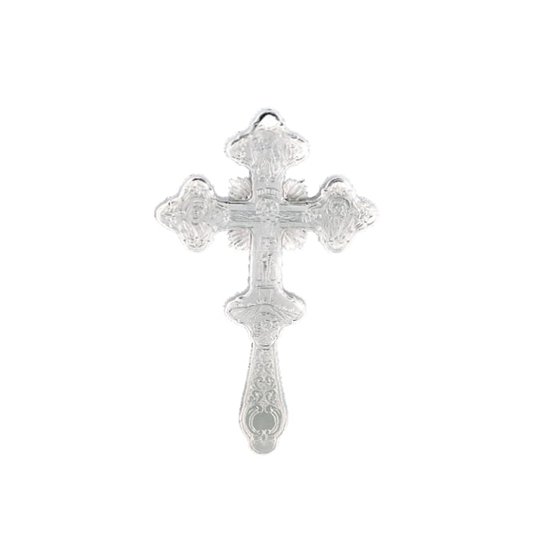 Blessing Cross Silver Paint